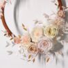 Vòng hoa Khai Trương Hồng Phát thiết kế theo logo thương hiệu - Ảnh 8