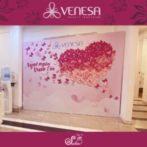 VENESA - BACKDROP TRANG TRÍ CÁNH BƯỚM