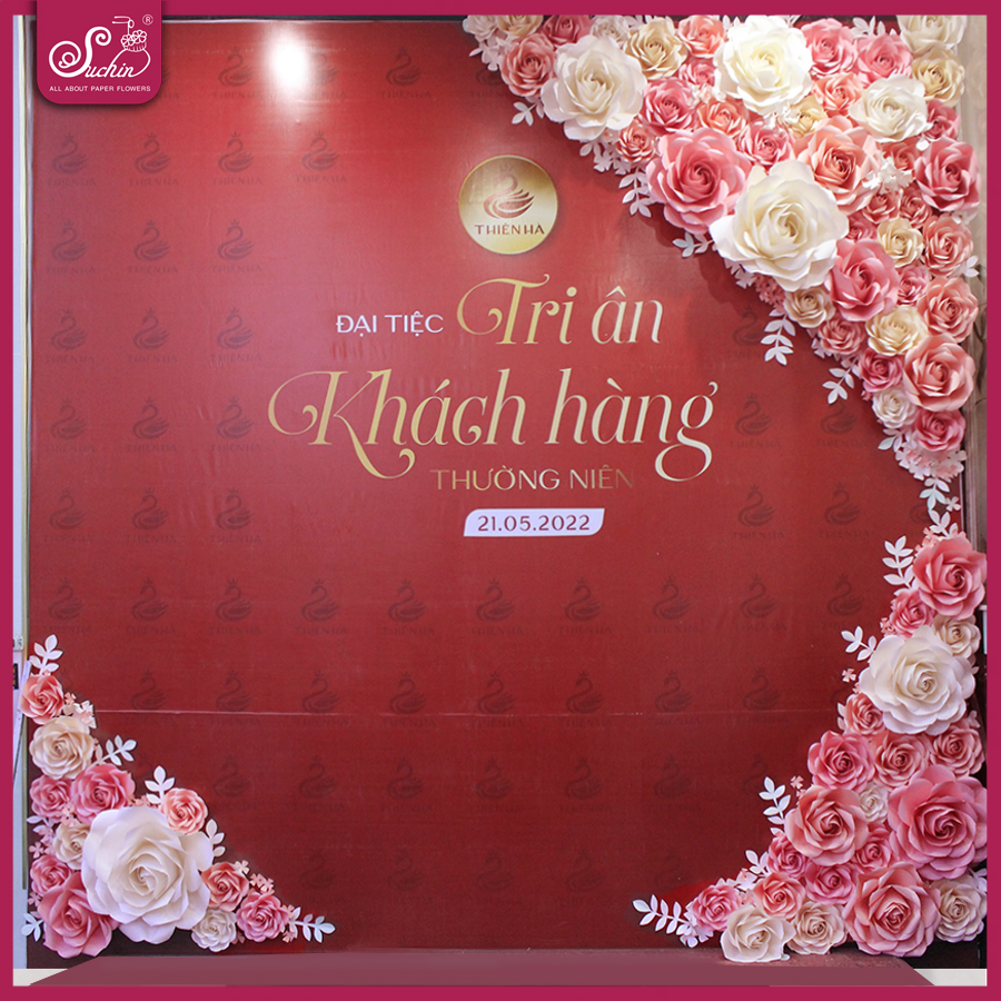 THIENHA – BACKDROP TRANG TRÍ SỰ KIỆN TRI ÂN