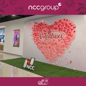 NCC GROUP - BACKDROP TRANG TRÍ VALENTINE