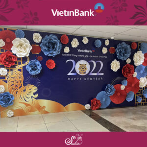 VIETINBANK - BACKDROP TRANG TRÍ SỰ KIỆN