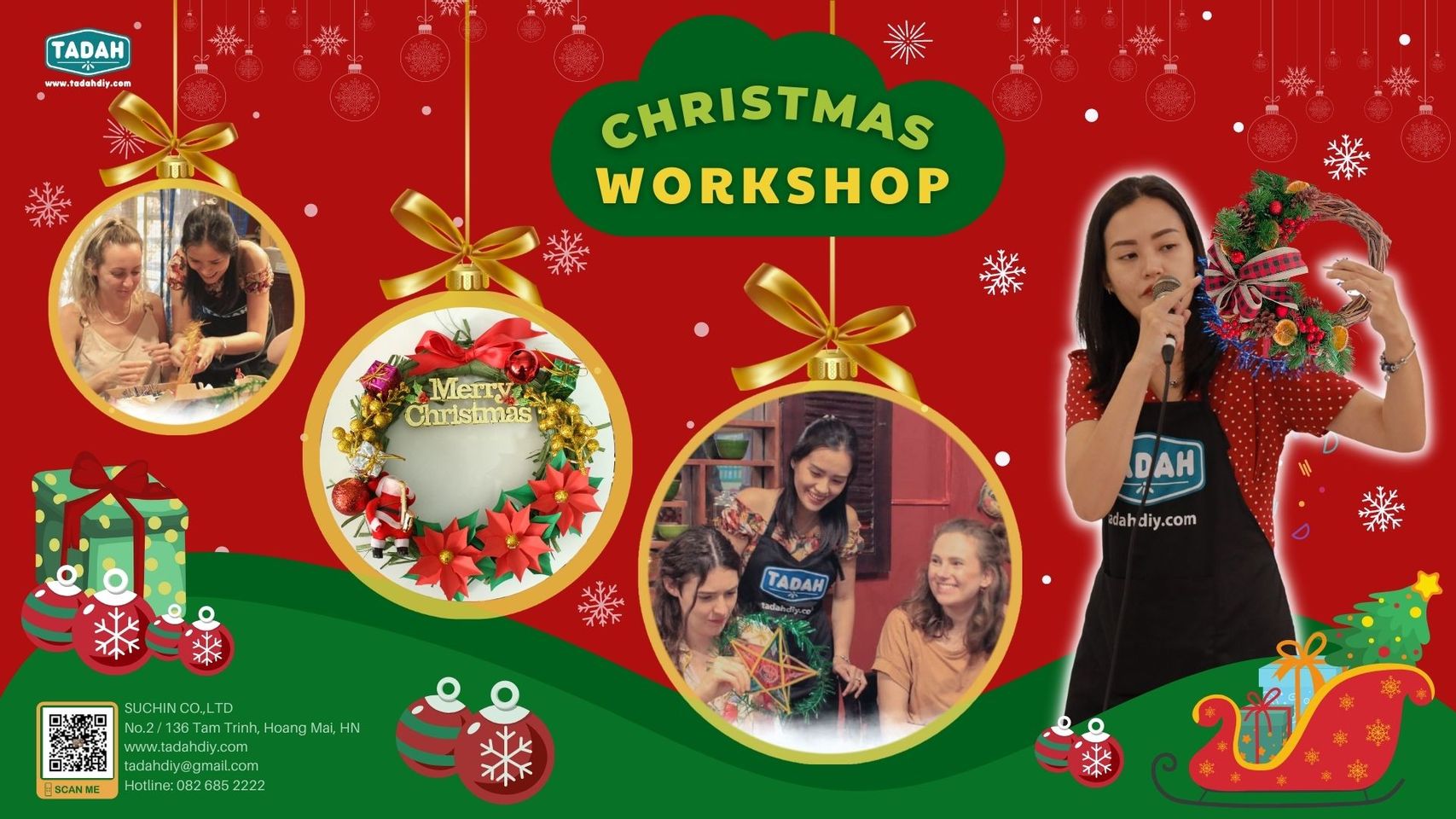 Workshop làm vòng nguyệt quế tổ chức bởi Hoa giấy Suchin  ở Hà Nội