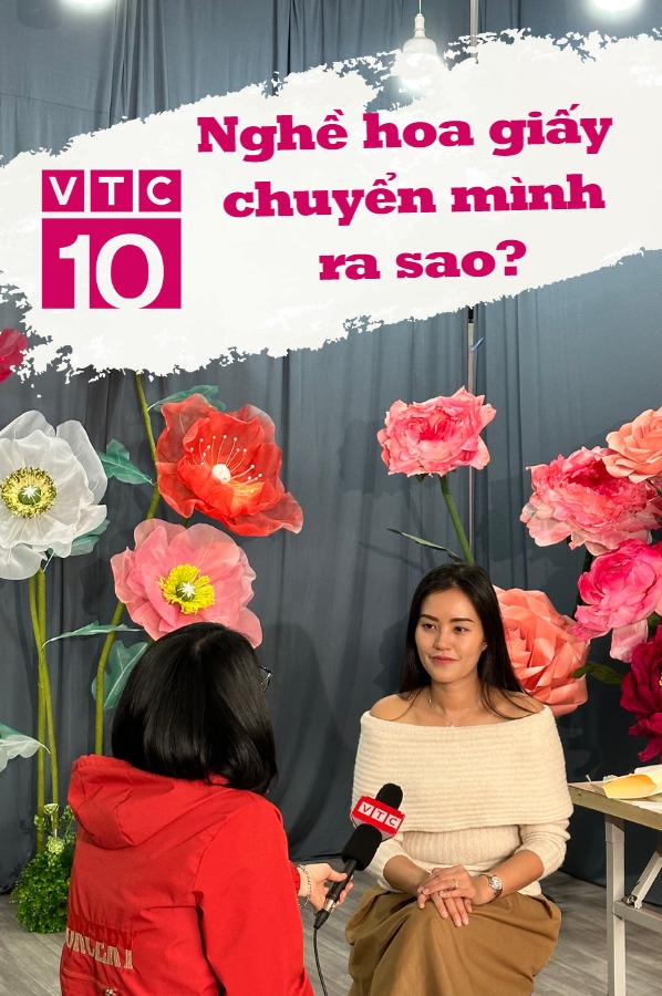 Sự chuyển mình của nghề làm hoa giấy – Nét đẹp nghệ thuật cổ truyền