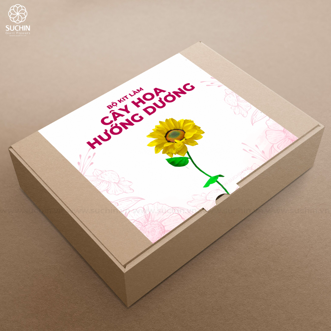 BỘ NGUYÊN LIỆU LÀM HOA HƯỚNG DƯƠNG MÚT XỐP