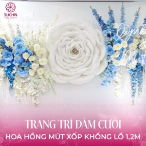 Hoa hồng khổng lồ 1m2