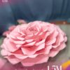 hoa hồng khổng lồ giấy mỹ thuật