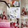 Hoa trắng trang trí cửa hàng trang sức - Ảnh 2