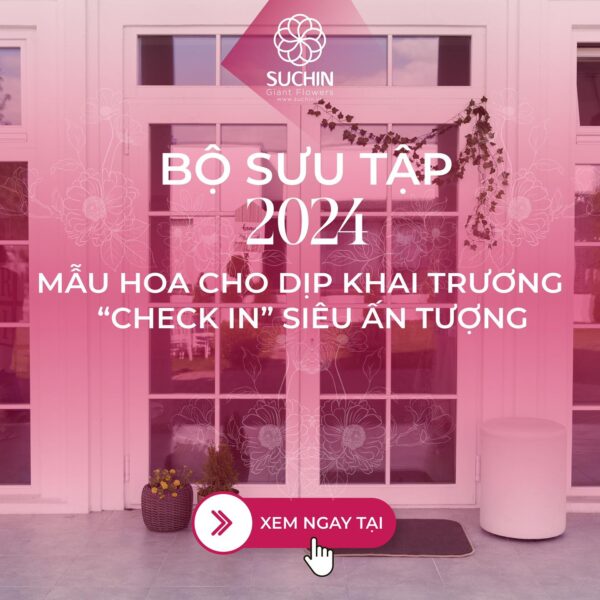 BST mẫu hoa khai trương hồng phát