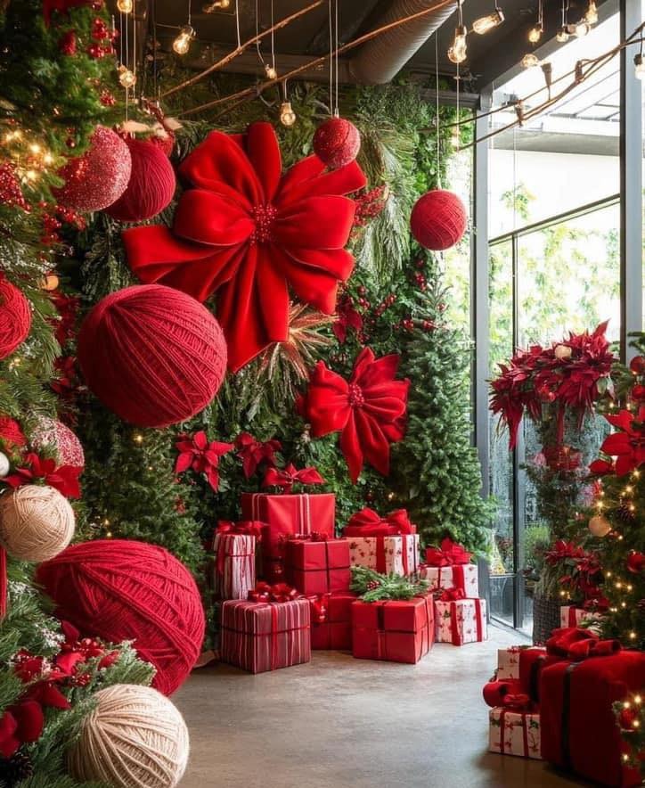 10 ý tưởng trang trí noel cho cửa hàng đẹp hút khách