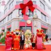 Nơ khổng lồ - Nơ trang trí sự kiện, cửa hàng, nơ bàn giao xe - Ảnh 4