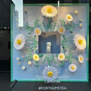 Hoa trang trí show window - Nét đẹp Anh Quốc thu nhỏ trong ô cửa