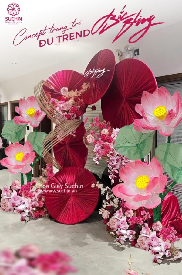 hoa khổng lồ đu trend "Bắc Bling"
