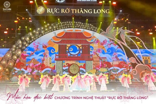 HOA SẮT TẠI CHƯƠNG TRÌNH NGHỆ THUẬT “RỰC RỠ THĂNG LONG”