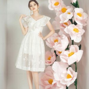 mẫu hoa giấy nhún trang trí