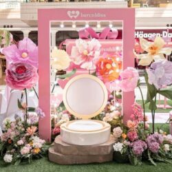 mẫu hoa giấy nhún trang trí