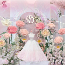 thuê hoa trang trí tiệc cưới