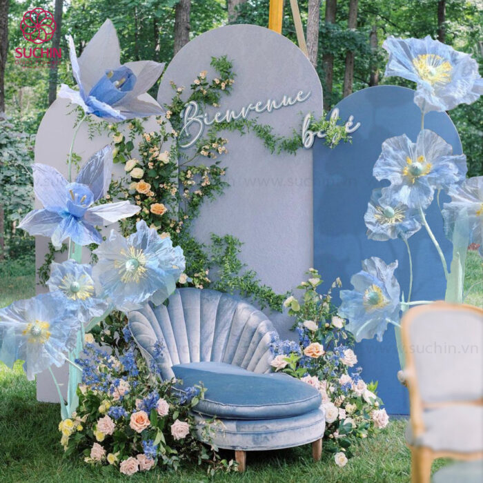 thuê hoa trang trí tiệc cưới