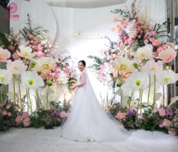 thuê hoa trang trí tiệc cưới
