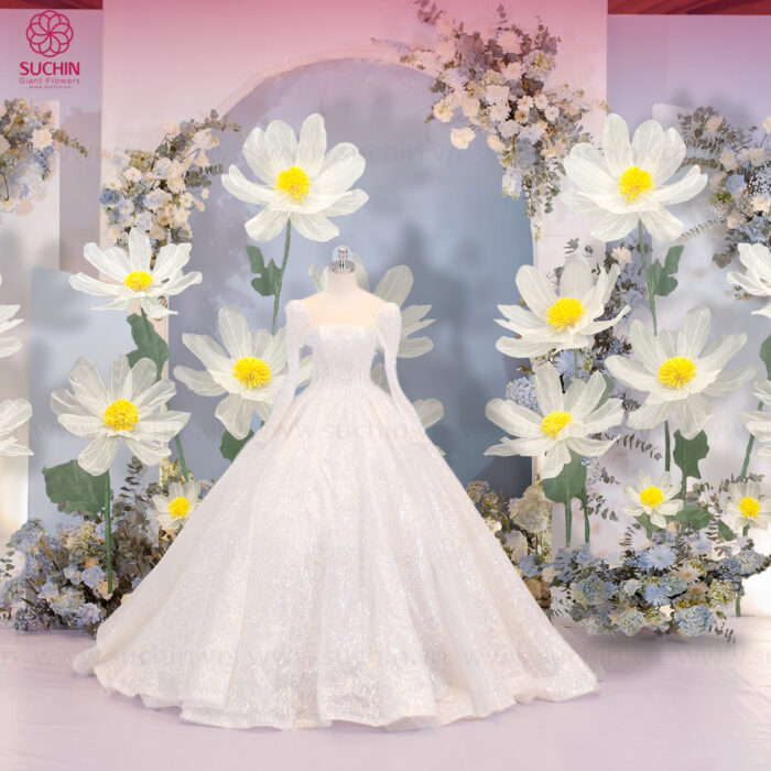 thuê hoa trang trí tiệc cưới