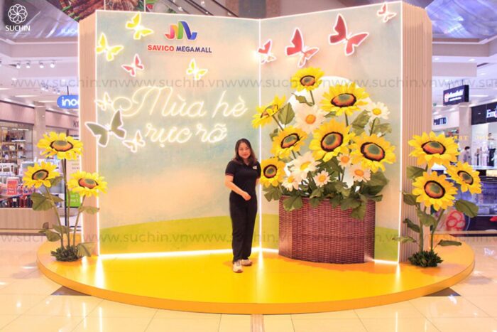 trang trí trung tâm thương mại