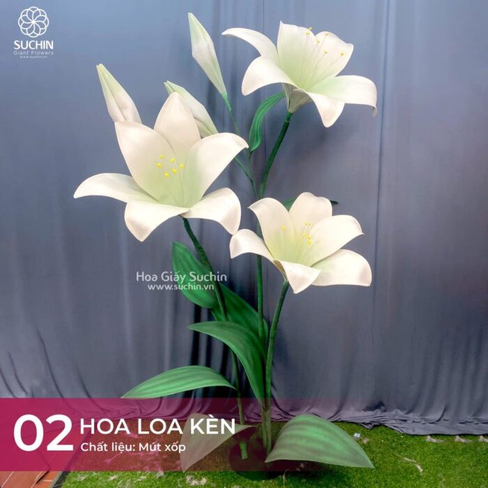 mẫu hoa giấy trang trí hè
